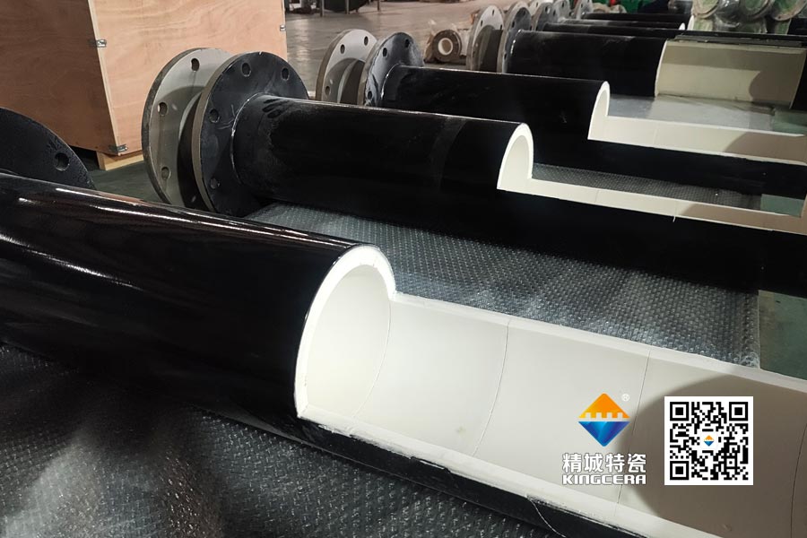 恒峰g22特瓷K95等静压内衬陶瓷环进料管