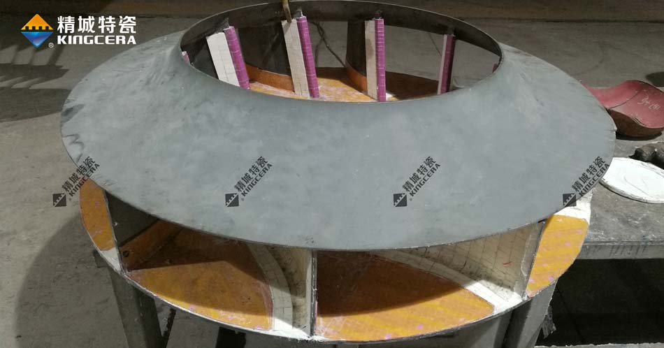 恒峰g22特瓷耐磨陶瓷风机叶轮